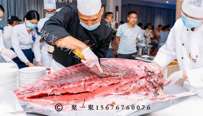 聚一聚承接某高端蓝鳍金枪鱼定制美食案例